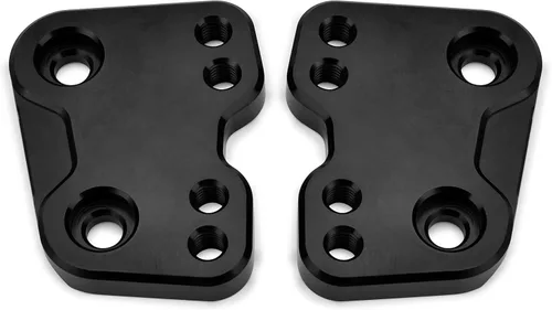 Miniatura 6 de Accesorios para motos Estriberas delanteras Reposapiés ajustables compatible con Suzuki GIXXER SF250 250 SF/GIXXER 250 2019-20-21-2022 (negro)