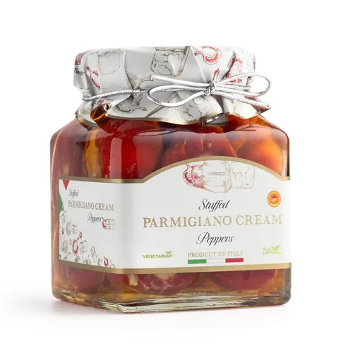 Miniatura 4 de Giusto Sapore Pimientos rellenos con crema de parmigiano 10oz - Paquete de 6