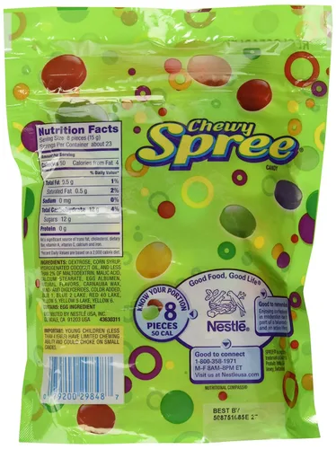 Miniatura 2 de Wonka, Chewy Spree Candy, bolsa de 12 onzas (paquete de 4)