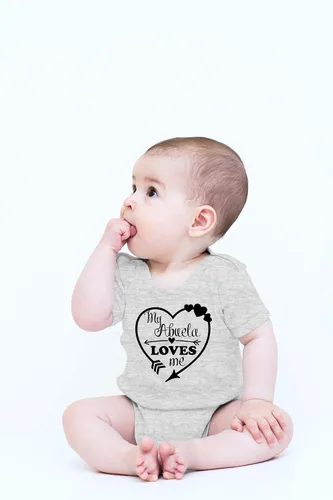 Miniatura 18 de CBTwear My Abuela Loves Me – Ropa de bebé – Divertido traje de bebé para recién nacido para niños y niñas