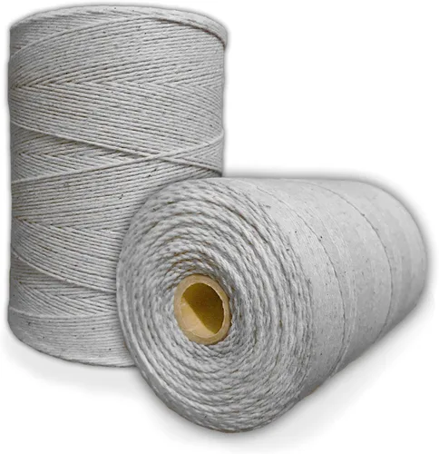 Miniatura 10 de Hilo de urdimbre de telar 100% algodón (verde aguamarina), hilo de urdimbre 8/4 (800 yardas), perfecto para tejer: alfombra, tapiz, alfombra, manta