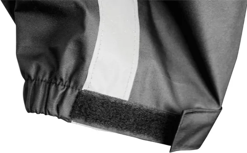 Miniatura 10 de Nelson Rigg Solo Storm - Chaqueta de lluvia, impermeable, transpirable y plegable (negro, talla S)