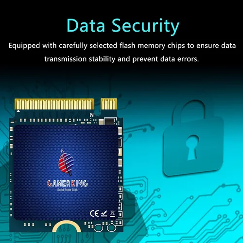 Miniatura 7 de GAMERKING Unidad interna de estado sólido M.2 2230 SSD NVMe PCIe 3.0 Gen 3X4 de 128 GB de alto rendimiento compatible con portátiles Steam Deck