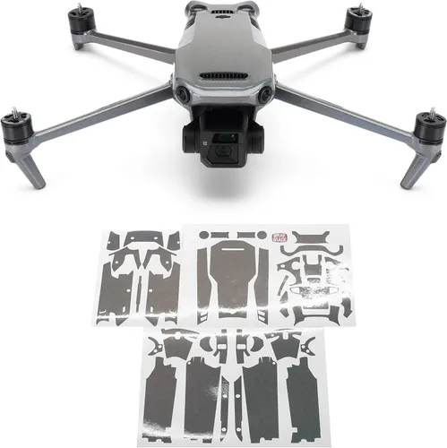 Miniatura 14 de WRAPGRADE Adhesivos de piel completa para DJI Mavic 3 / Mavic 3 Classic (amarillo neón)