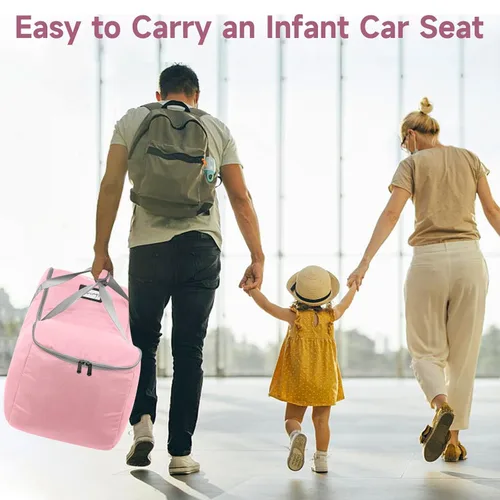 Miniatura 8 de YOREPEK Funda para asiento de automóvil infantil para viajes en avión, compatible con todos los asientos y base de automóvil Nuna Pipa, Mesa y base