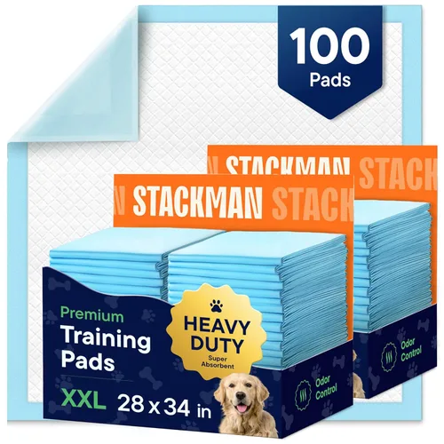 Almohadillas para cachorros XL de 28 x 34 pulgadas [100 unidades] Almohadillas para perros extragrandes de 28 x 34 pulgadas, a prueba de fugas,