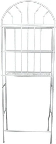 Miniatura 7 de Estante de almacenamiento de 3 niveles sobre el inodoro, soporte organizador de baño, estante de metal ahorrador de espacio, estante independiente