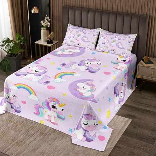 Miniatura 12 de Manfei Juego de colcha de verano con diseño de ranas de dibujos animados, diseño de animales de estanque, decoración de habitación de niños, niñas