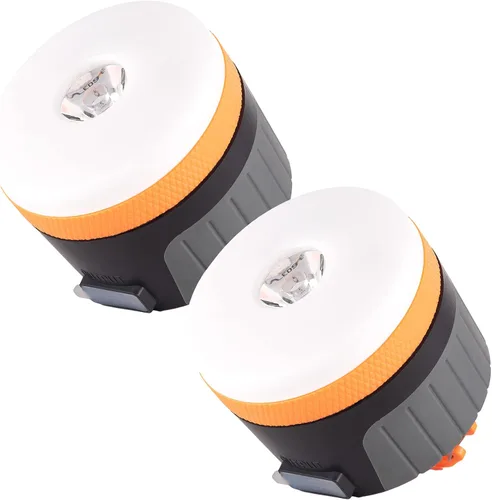Miniatura 18 de LIT-PaTH - Linterna LED para campamento, luz recargable con base magnética, 4400 mAh, kit de supervivencia para emergencias, huracanes, cortes