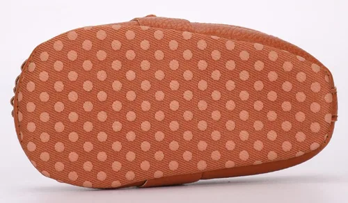 Miniatura 5 de QIETION Mocasines para bebés recién nacidos, para niños y niñas, zapatos de cuna con suela suave, antideslizantes, perfectos para bautizogateoboda