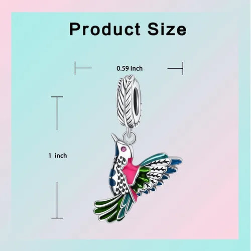 Miniatura 225 de LUXILLA Abalorio de plata de ley 925 para madre, hija, abuela, para familia, amor, madre, hija, abuela, para pulseras, collares, dijes, abalorios