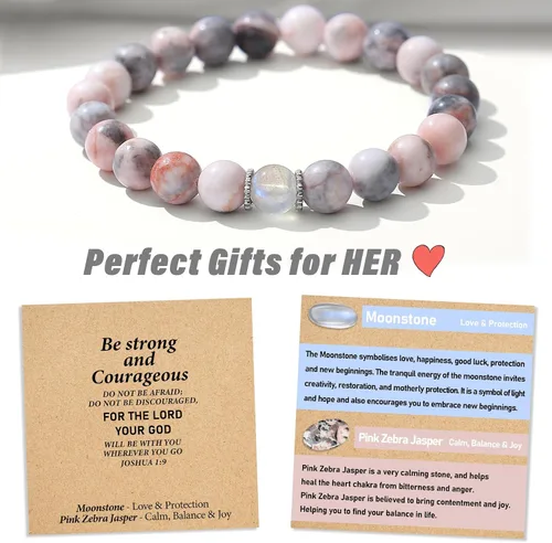 Miniatura 7 de Regalos de Navidad para niños, niñas, adolescentes, amor, aliento, pulseras de cristal natural, regalos bonitos hechos a mano