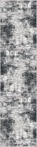 Miniatura 630 de IOHOUZE Alfombra abstracta lavable de 3 x 12 pies para pasillos, antideslizante para cocina, camino de entrada de lana sintética para interiores