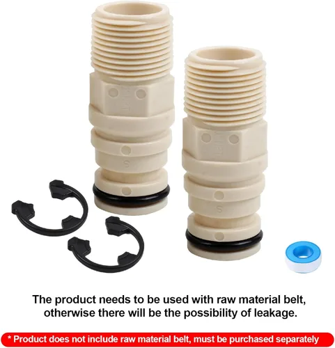 Miniatura 4 de Kit adaptador de instalación de suavizante de agua 7280203 compatible con Kenmore, GE, Whirlpool, Morton, NorthStar, EcoWater, EcoPure etc