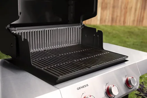 Miniatura 6 de Weber Genesis E-315 - Parrilla de gas propano líquido para cocina al aire libre, 3 quemadores, color negro
