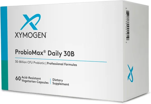 XYMOGEN ProbioMax Daily 30B - Probióticos para apoyo a la salud digestiva - Lactobacillus Acidophilus & Bifidobacterium Lactis HN019 - Vegetariano,