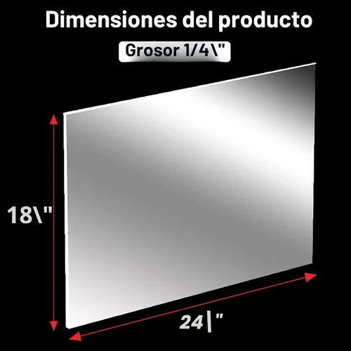 Miniatura 3 de CALPALMY Paquete de 2 hojas acrílicas transparentes de 1/4 pulgadas de grosor, 18 x 24 hojas de plexiglás precortadas para proyectos