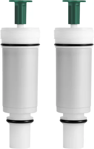 Paquete de 2 cartuchos de válvula de descarga C-100500-K, para cartuchos 500, 501, 501A, 501B, 503, 504, 503/504, cartucho compatible con tanque de