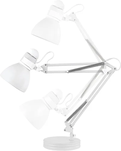 Miniatura 6 de GLOBE Electric 56060 Arden - Lámpara LED de escritorio integrada de 12", cuello de cisne ajustable, interruptor de encendido y apagado en línea
