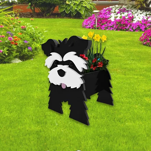 Miniatura 11 de Maceta de Perro English Springer Spaniel, Macetas de Plantas, Bonita Maceta de Jardín para Perros, Macetas de Perro Regalos de Cumpleaños