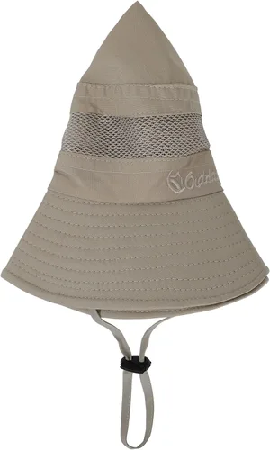 Miniatura 5 de Sombrero de sol para niños, ala ancha, sombrero de safari para niños, protección solar UPF 50+, sombrero de cubo para niños y niñas