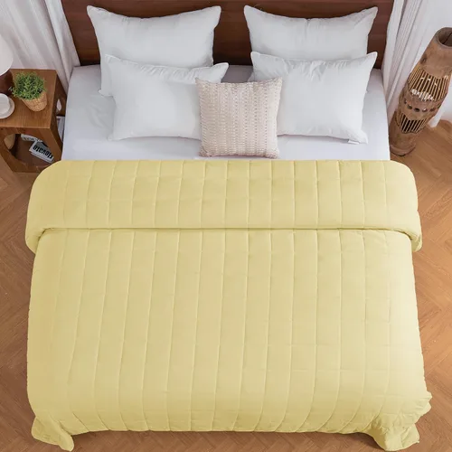 Miniatura 165 de Yescool - Manta con peso para adultos (15 libras, 60 x 80 pulgadas, azul), manta de enfriamiento pesada para dormir, 140-160 libras, manta