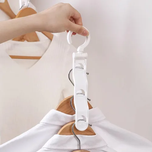 Miniatura 3 de 2 perchas para ropa, organizadores y almacenamiento para dormitorio, colgador de interior, ahorros de espacio, perchas para guardarropa, perchas