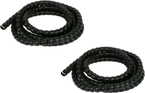 Miniatura 14 de TEMCo ST0480-5/8" Manguera Hidráulica Envoltura Espiral Cubierta Protectora de Alambre de 10 pies Organizador de Cable de Guardia - 1 AÑO DE GARANTÍA