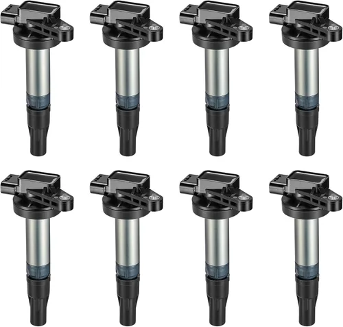 Miniatura 12 de BDFHYK Paquete de bobinas de encendido UF529 y bujías de iridio 4644 compatibles con Audi A3 A4 Allroad Quattro A5 Quattro Q5 TT Quattro Volkswagen
