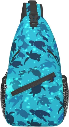 Miniatura 2 de Bolso bandolera, Caballos Salvajes Bandolera Mochila de Viaje Senderismo Bolsa de Pecho Mochila para Monederos Bolso de Hombro Cuerpo Mujer Hombre