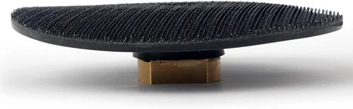 Miniatura 3 de Almohadilla de respaldo de goma de 5 ", almohadillas de respaldo negras, soporte de gancho y bucle 5/8-11 rosca para amoladora angular, 1 unidad