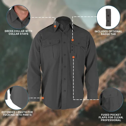 Miniatura 12 de Camisa táctica de manga corta, de Propper, para hombre