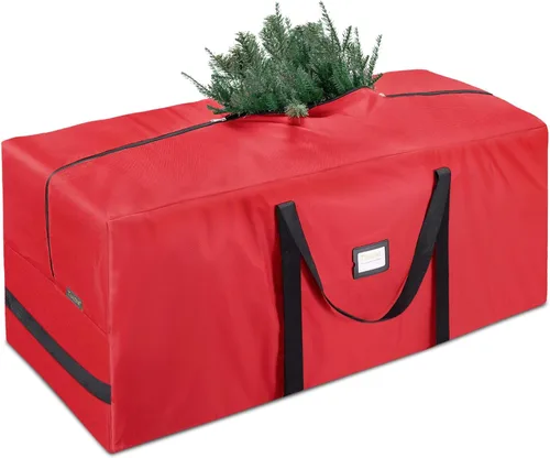 Miniatura 9 de BALEINE - Bolsa para guardar el árbol de Navidad de 7.5 pies, tela Oxford 900D de alta resistencia con asas reforzadas y cremalleras dobles de gran