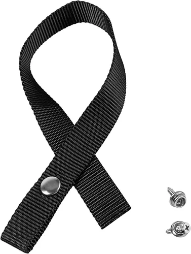 Miniatura 8 de Correa de escalera para pontón, accesorios de lancha pontón con broche de acero inoxidable y perno de tornillo, extra resistente, 4500 libras