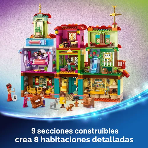 Miniatura 3 de LEGO Disney Encanto La Casa Mágica de los Madrigal Juguete, Set de Construcción para Niños, Figura de Muñeca de la Princesa Mirabel, Juguete
