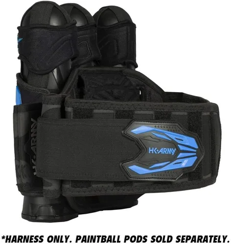 Miniatura 2 de HK Army Zero G 2.0 - Arnés de paintball (3+2 cápsulas), color negro y azul