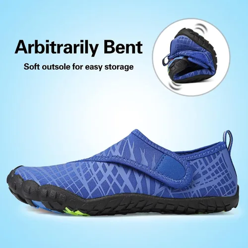 Miniatura 5 de Zapatos acuáticos para niños y niñas, suela ligera y cómoda, fácil de caminar, calzado acuático y deportivo antideslizante