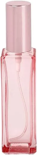 Miniatura 7 de Botella recargable portátil de vidrio atomizador de botella de vidrio sub-botella de viaje, rosa, 0.3 fl oz