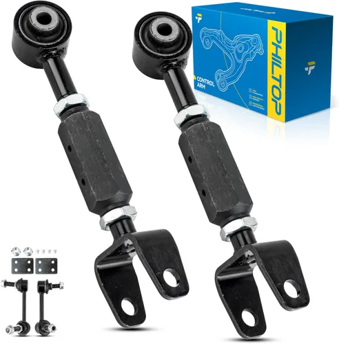 Miniatura 134 de PHILTOP Kit de suspensión delantera de 10 piezas, brazos de control inferiores con juntas de bola, eslabones de extremo de barra estabilizadora