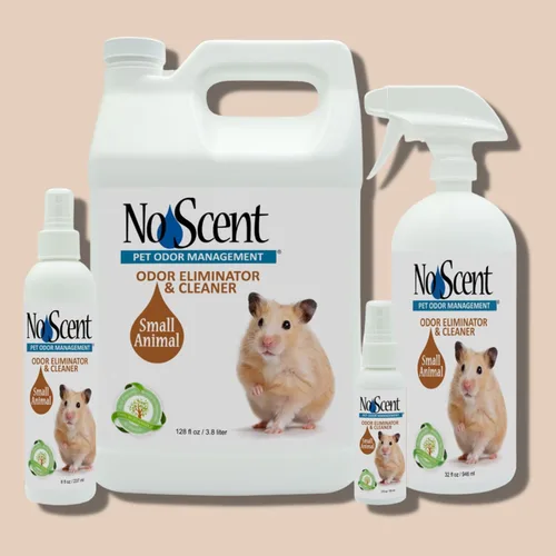 Miniatura 6 de Limpiador de jaula de conejillos de indias para animales pequeños sin aroma, espray para olores de mascotas para hámster y conejo