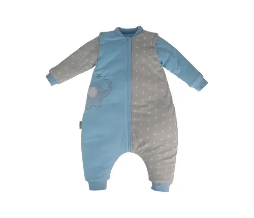 Miniatura 13 de Saco de dormir para niños pequeños con pies Tog 2.5 Saco de dormir para bebé con pierna manta móvil de manga larga para caminar, Rosa
