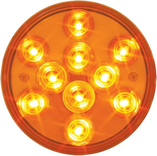 Miniatura 5 de Grand General 76850 - Luz LED (4 pulgadas Mega 10 Plus Am/Am con montaje en brida SS y coleta), 1 paquete