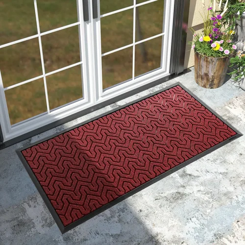 Miniatura 15 de Yimobra Alfombra para Puerta Delantera Exterior Entrada 29.5x17, Impermeable Resistente Alfombras Exteriores para Puerta Delantera, Alfombra