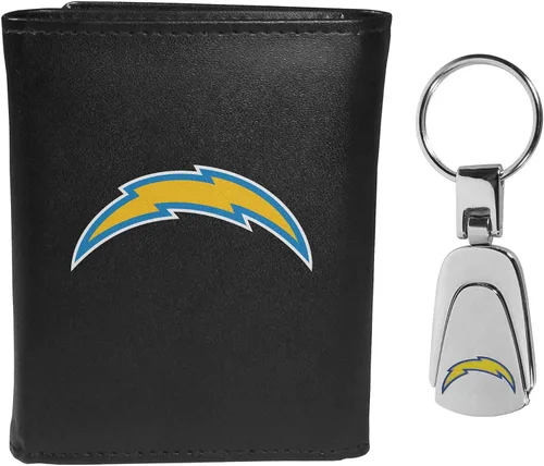 Miniatura 16 de Siskiyou Sports NFL unisex Tri-fold Wallet & Steel Key Chain
