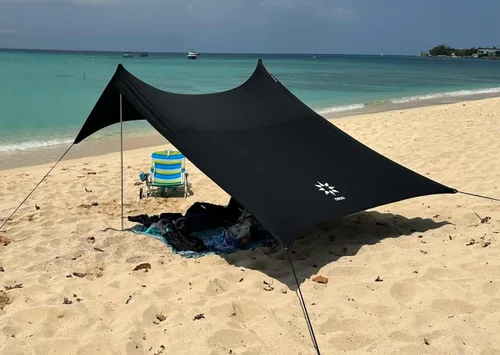 Miniatura 21 de Neso Tienda de Campaña Portátil para Playa Refugio Solar con Anclaje de Arena - Toldo Ligero de Sombra para Playa - Fácil Instalación para Salidas