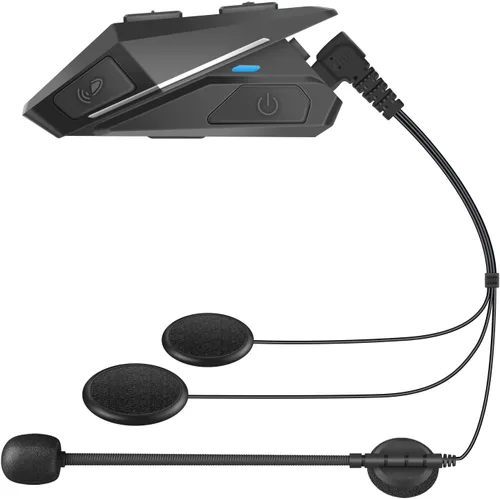 Miniatura 8 de Auriculares para casco de motocicleta Bluetooth 5.0, auriculares deportivos con reducción de ruido, respuesta automática, control de volumen