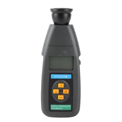 DT2239B Tacómetro digital LED sin contacto Medidor de RPM de alta precisión para herramienta de medición de velocidad de motor industrial con