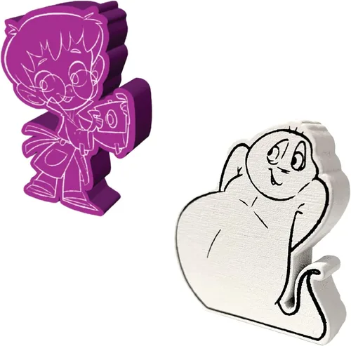 Miniatura 8 de Giochi Uniti Juego de mesa Photophantom Juego de estrategia con temática de fantasma espeluznante Juego de detectives Divertido juego familiar