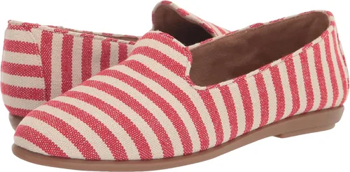 Miniatura 12 de Aerosoles Mocasines planos de moda para mujer, Rojo con rayas