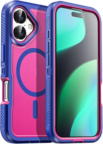 Miniatura 41 de AICase Funda para iPhone 13/14/16e [Compatible con Magsafe], Protección contra caídas de alta resistencia, Defensa multicapa, Grado militar